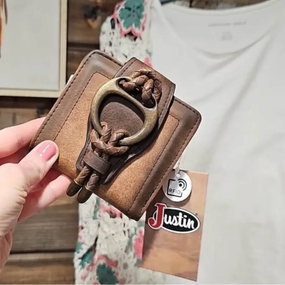Nwt woman’s Justin's wallet western